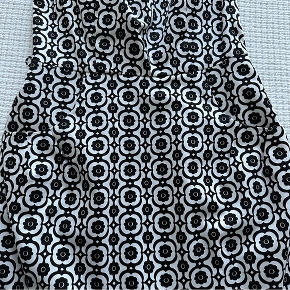 Nine West Sleeveless Dress Black and White Pattern  Women’s Size 2 NWT - Picture 14 of 16